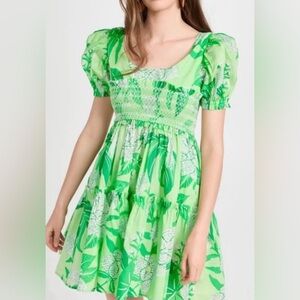Farm rio green short dress